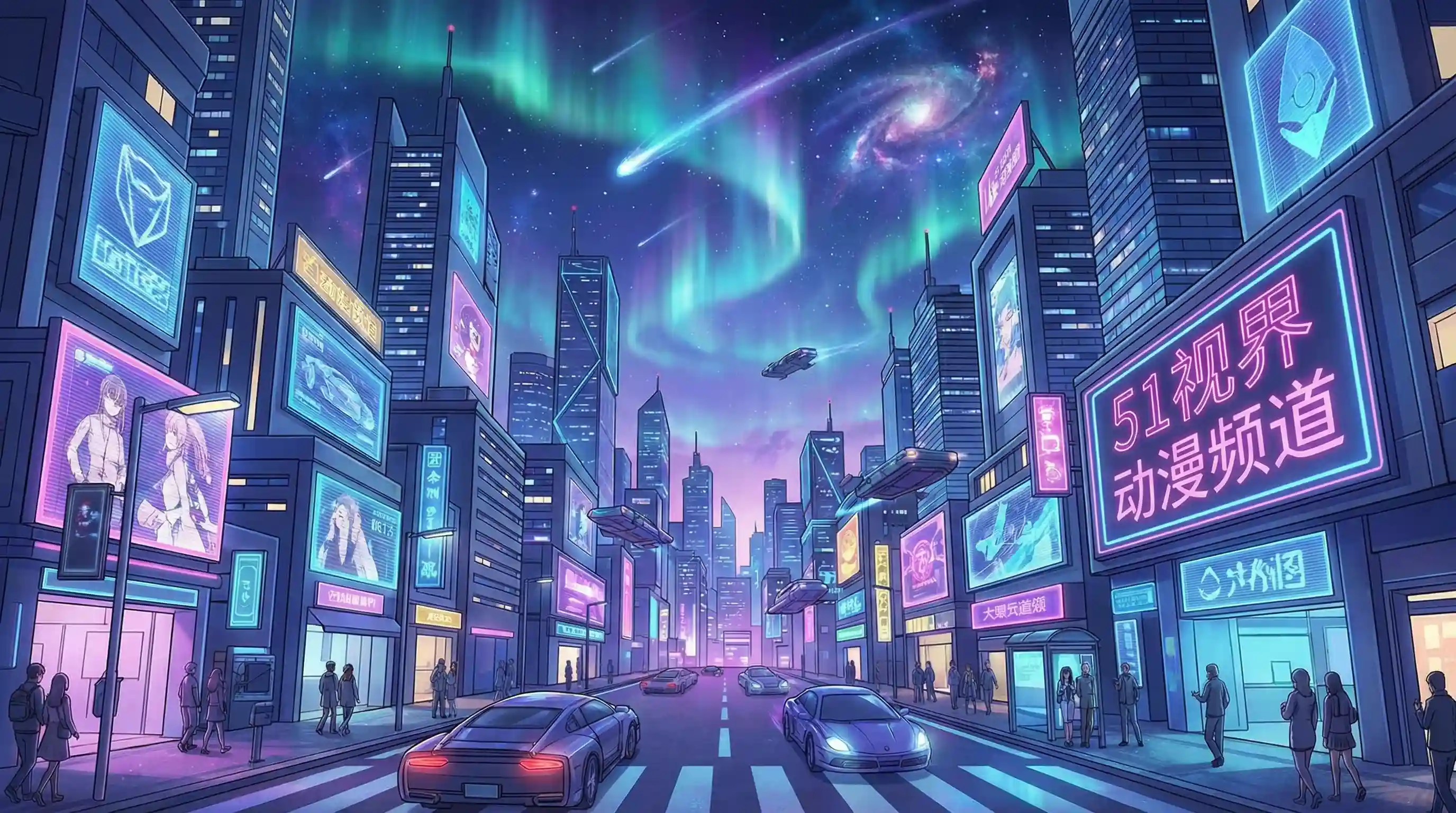 日式动漫风格城市夜景 - 吃瓜五一官网-实时爆料|黑料网曝|网络热门资讯|吃瓜五一平台 动漫推荐
